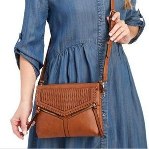 Violet Ray Bags - VIOLET RAY Leanna Perforated Crossbody Violet Ray Bags - VIOLET RAY Leanna Perforated Crossbody